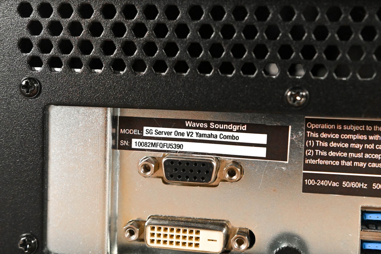 Waves SoundGrid Server One V2 CG01P8F
