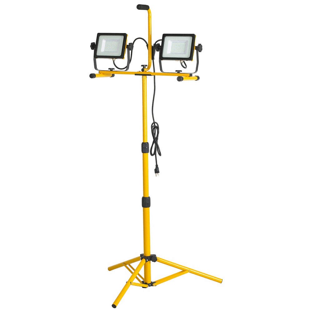SOUTHWIRE CSW3X2 Dual Head Work Light,Corded,6000lm,LED 800WA6