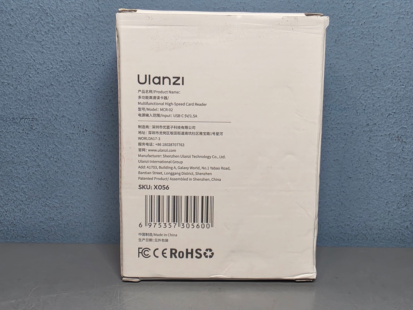 Ulanzi Multifunctional High-Speed SD Card Reader MCR-02 CFEB/SD New