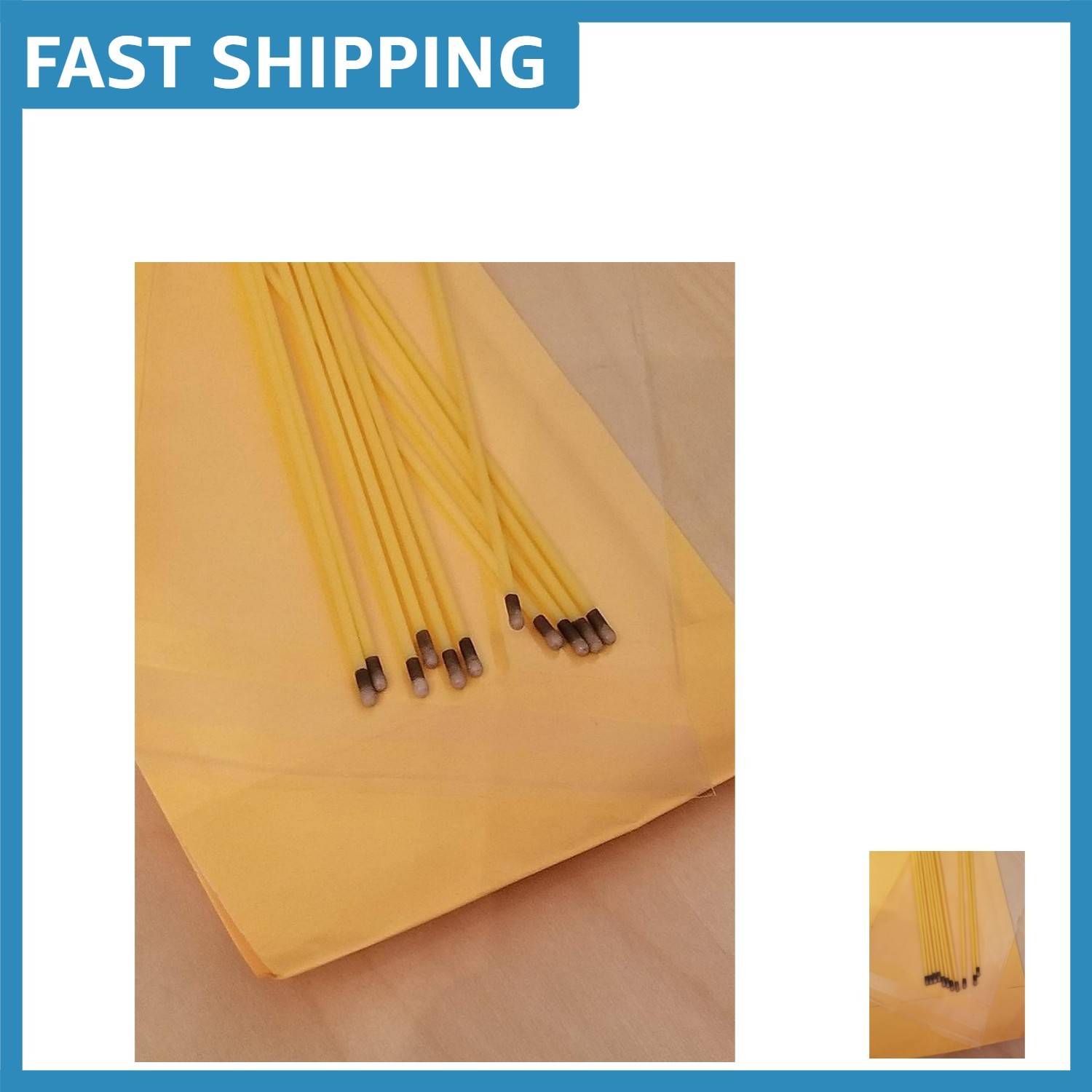 Caustic Sticks 6-Inch - Reliable 10-Pack for Professional and Home Solutions