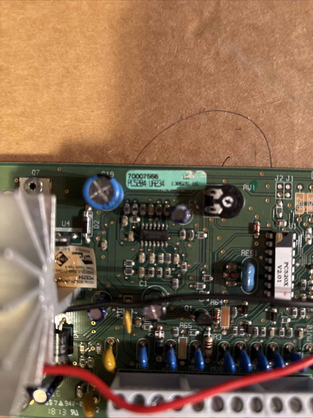 DSC PC5204 1A at 12VDC Power Supply Module with Outputs for PowerSeries Panels
