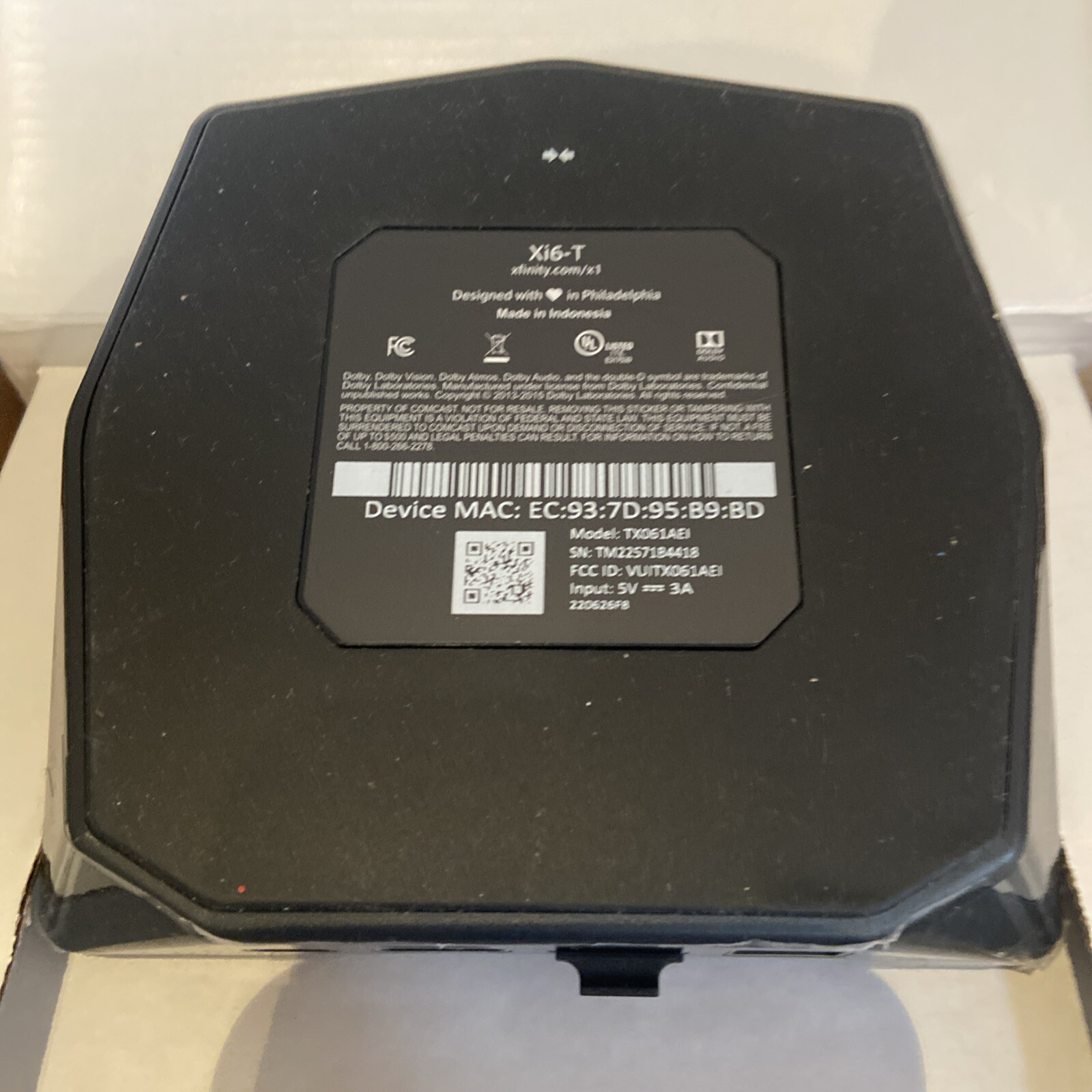 Xfinity Xi6 T