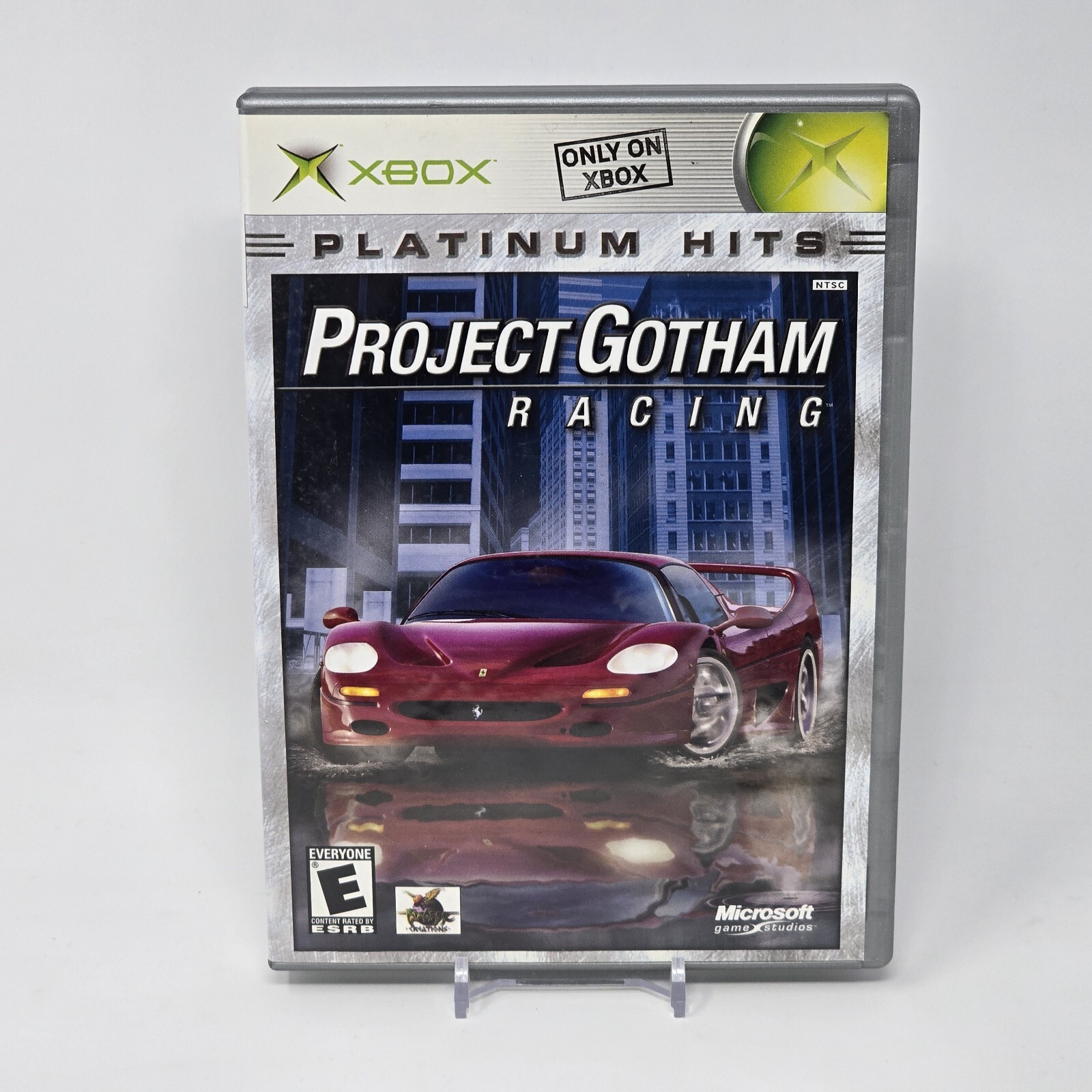 Project Gotham Racing (Original Xbox) Platinum Hits CIB COMPLETE & TESTED
