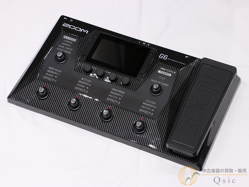 ZOOM G6 Guitar Multi Effects Processor Touch Panel Looper Preowned from Japan