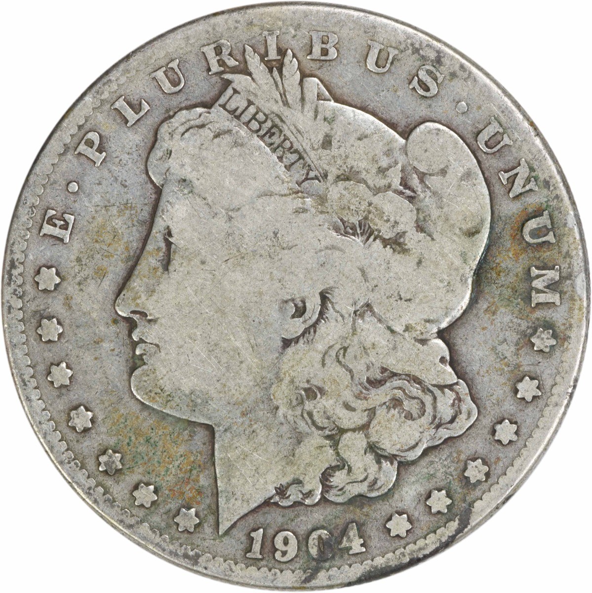 1904-S Morgan Silver Dollar VG Uncertified #1117