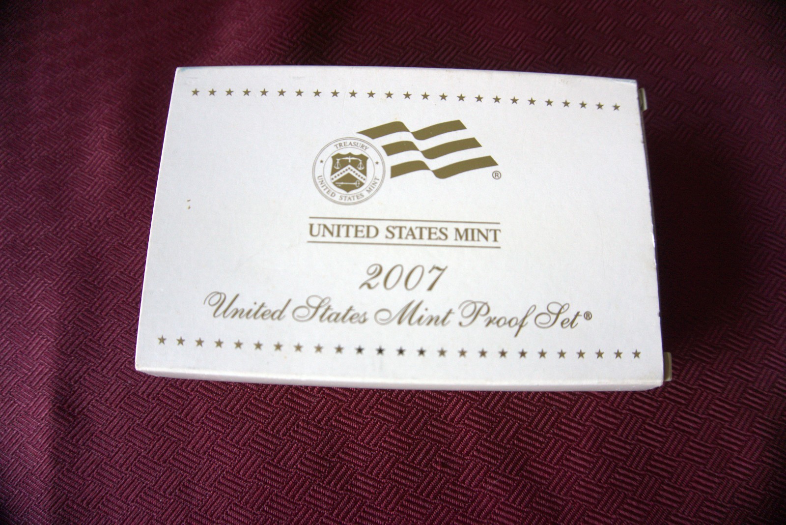 UNITED STATES MINT SET 2007 14 COINS W/COA