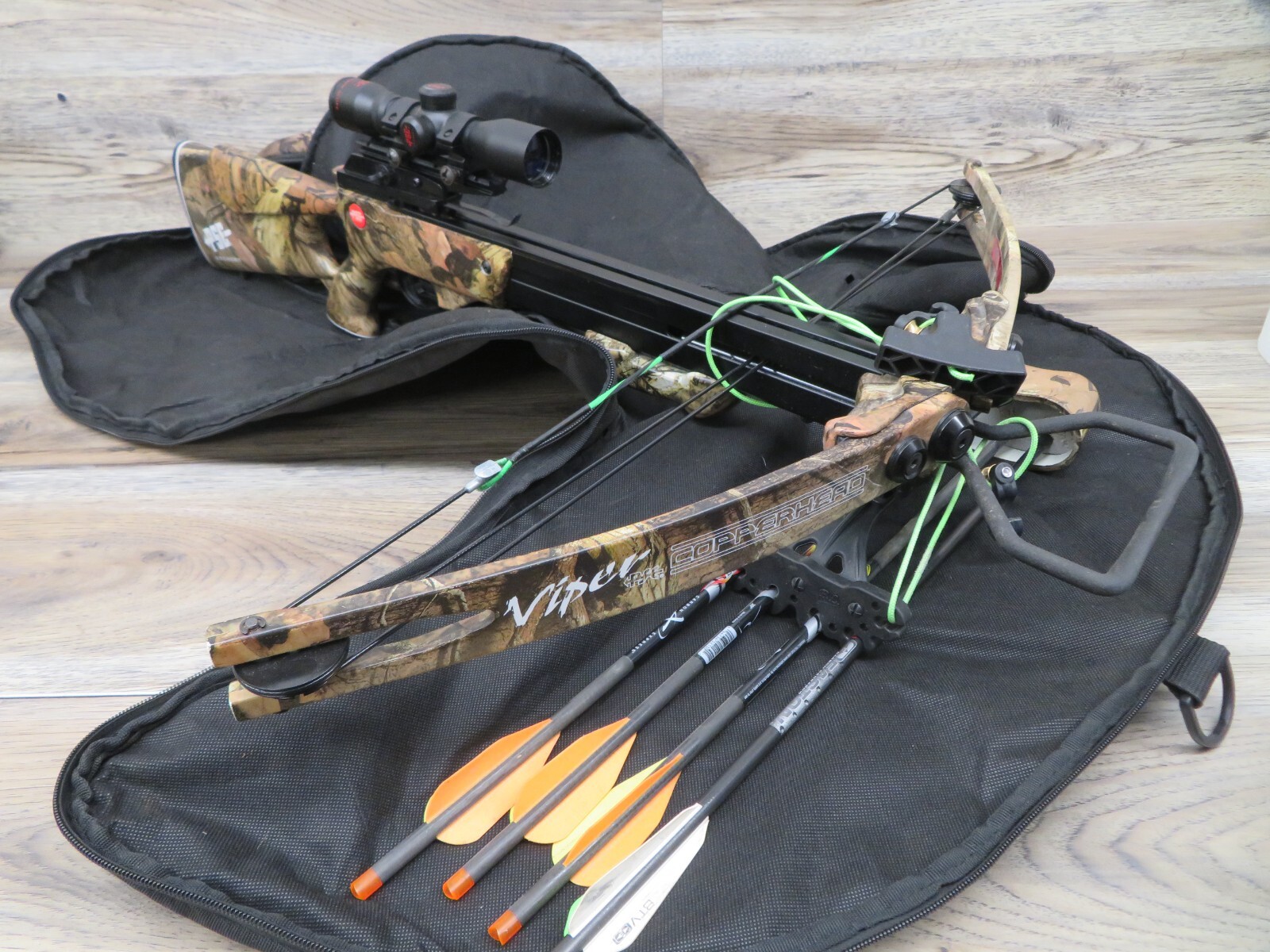 PSE Viper Copperhead Crossbow with Scope & Soft Case