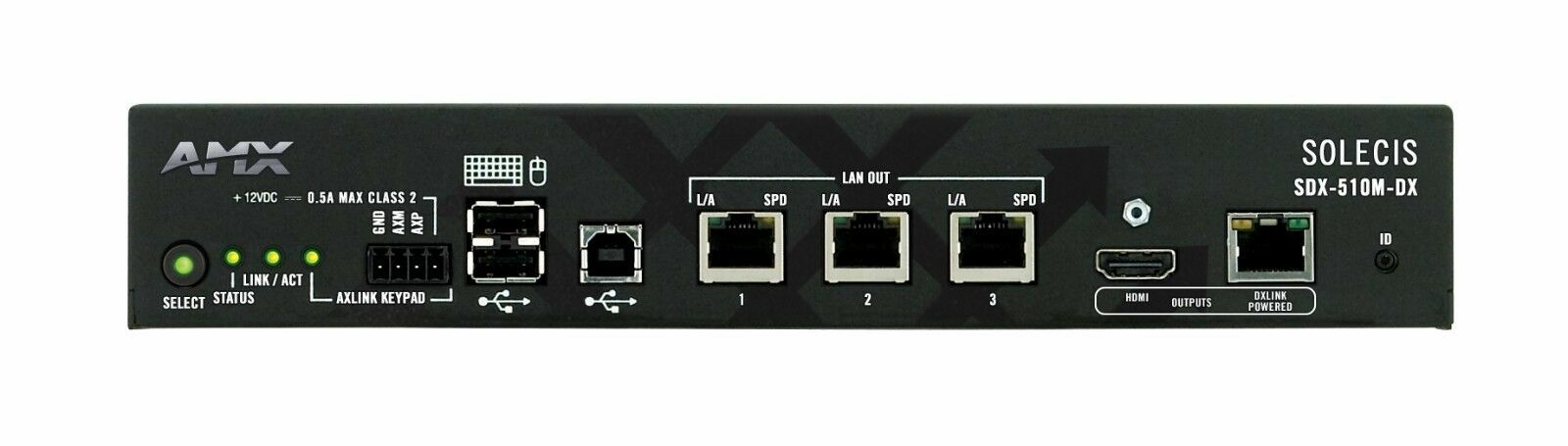 SDX-510M-DX Solecis 5x1 Multi-Format Digital Switcher