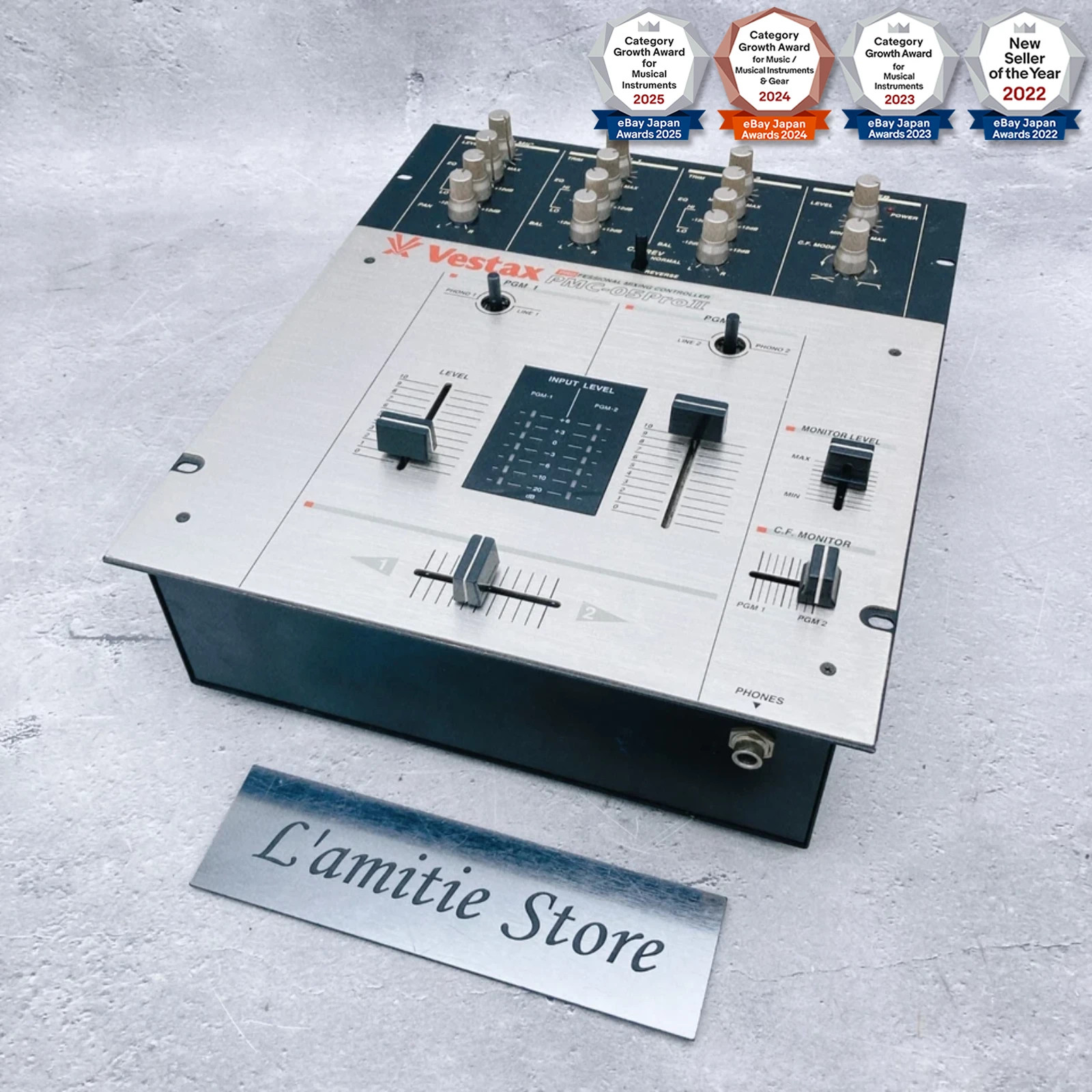 Vestax PMC-05 PRO 2 II DJ Turntable Mixer Professional Controller PMC05PROII JP