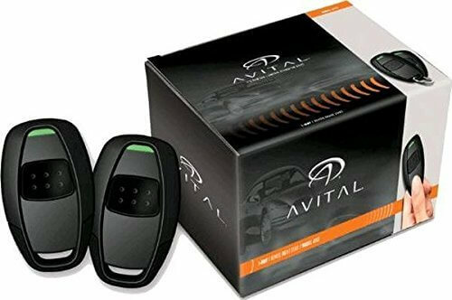 Avital 4115L 1-Way Remote Start System w/ 1 Button Remote & Sidekick Remote