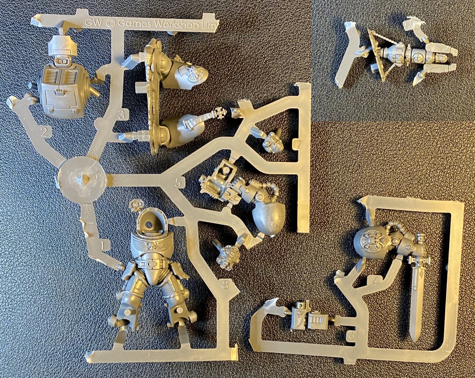 Terminator Sergeant Teleport Homer Leviathan Marines Warhammer 40k - NoS (x1)