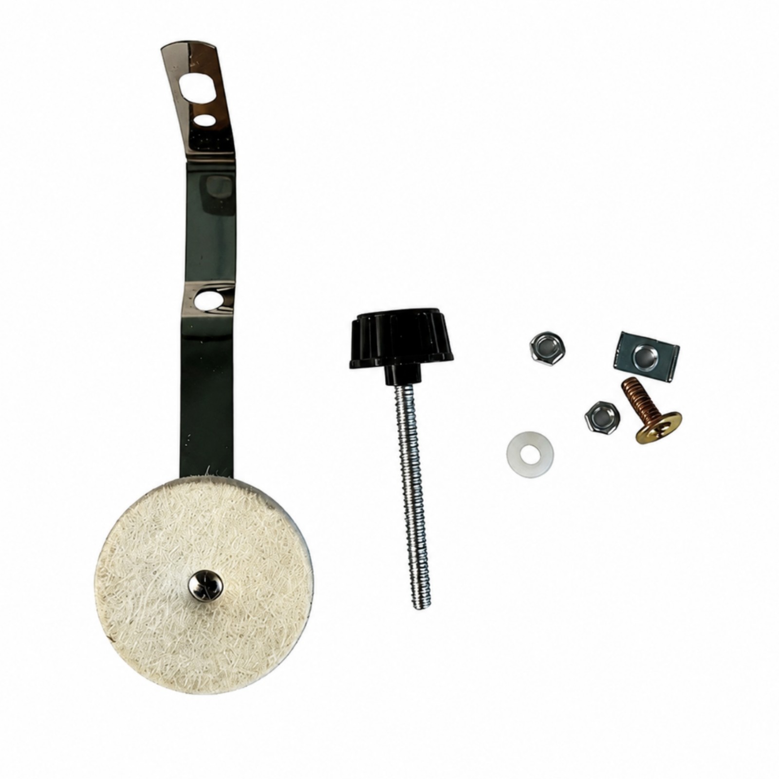 Drum Dampener with Felt Pad Volume Control Percussion Accessory for Drummers