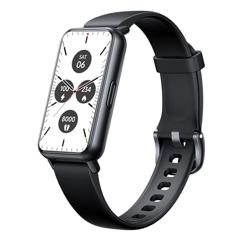 AKAGEAR FITNESS ACTIVITY TRACKER SLEEP BLOOD OXYGEN MONITORING 5ATM - BLACK