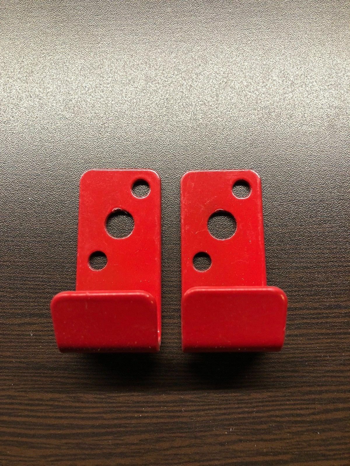 🔥🧯2-WALL HOOK, BRACKETS FOR 2 1/2 GAL. WATER PRESSURE FIRE EXTINGUISHERS