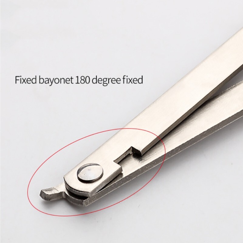 Furniture Stainless Steel Rotatable Folding Lid Support Hinge Silver Tone 2Pcs
