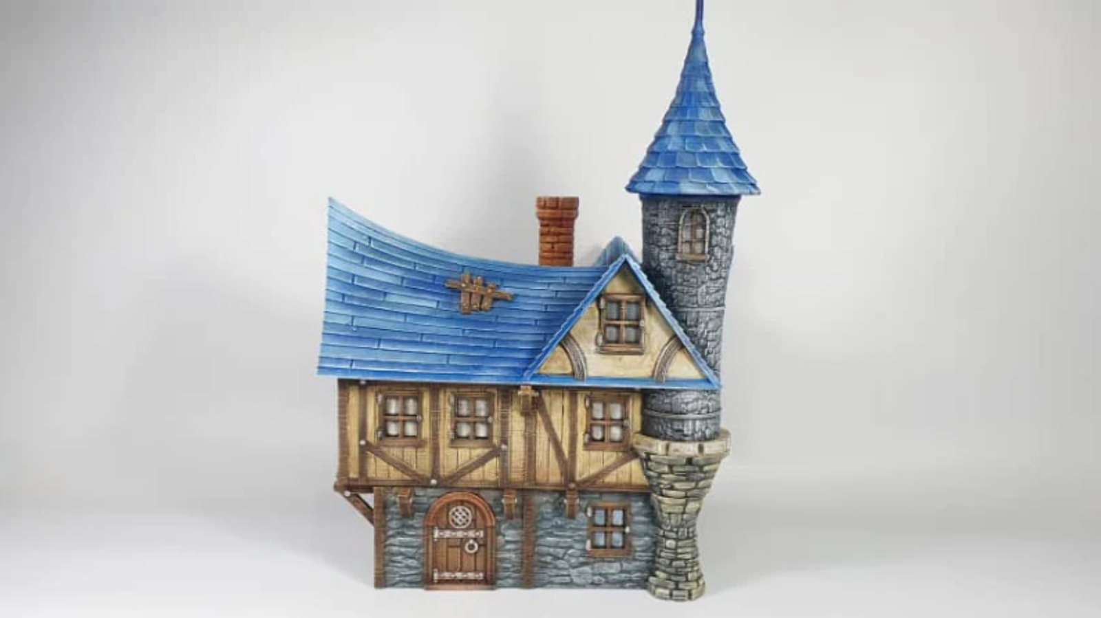 Adrian-3DP4U - Tower Top House - 28mm
