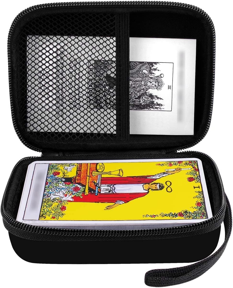 Carrying Case for Rider Tarot Deck Cards, Classic Cards Set Compact