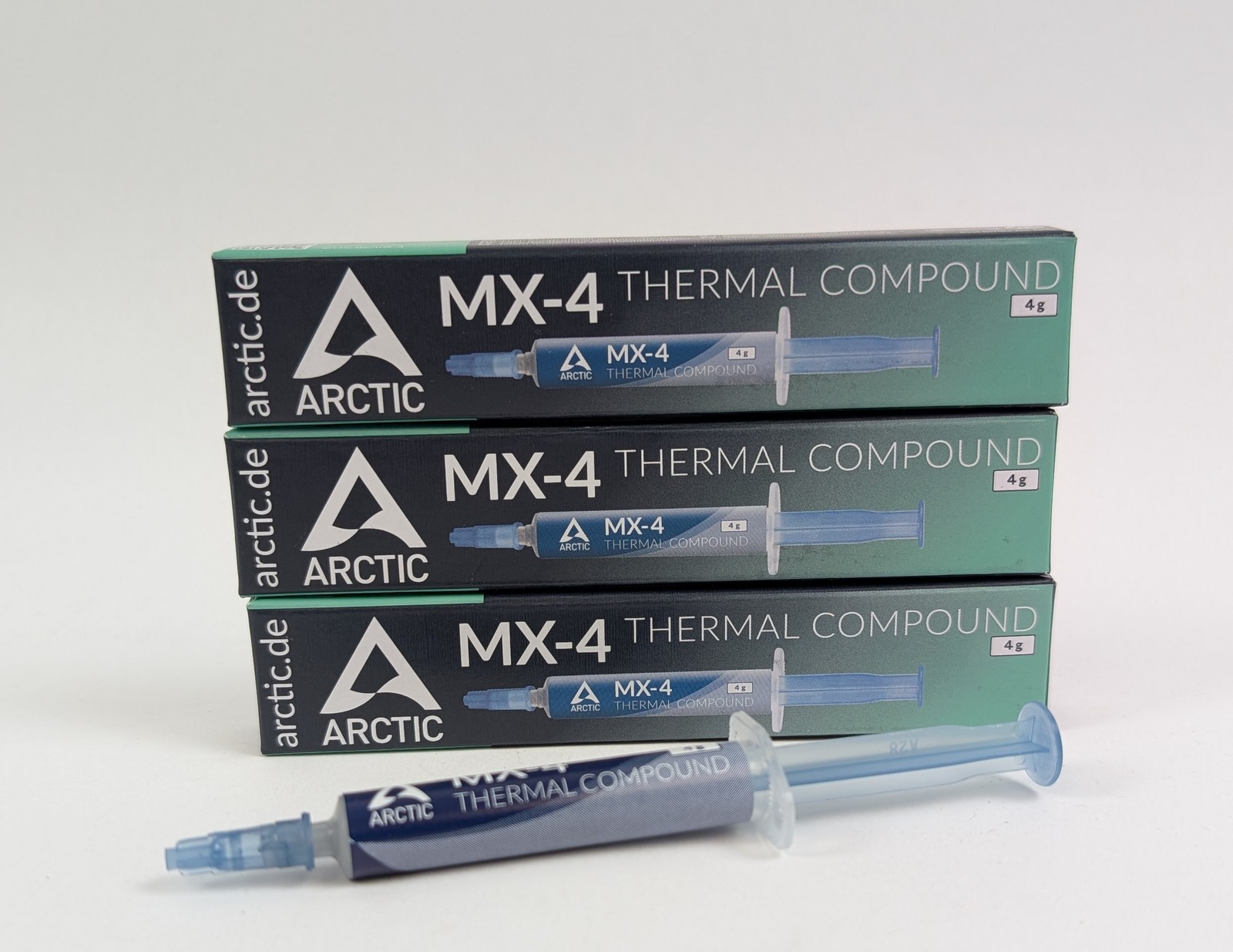 Arctic MX-4 Carbon Thermal Paste 4g Tubes High Performance Set of 3