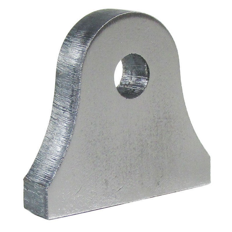 Weld-On 3/8-16 Small Threaded Mounting Tabs 1/4" Thick Steel MADE IN USA QTY 2