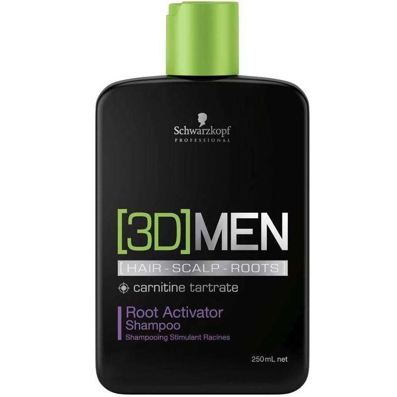 Schwarzkopf [3D]MEN Root Activator Shampoo 250 ml – Hair Growth & Scalp Care