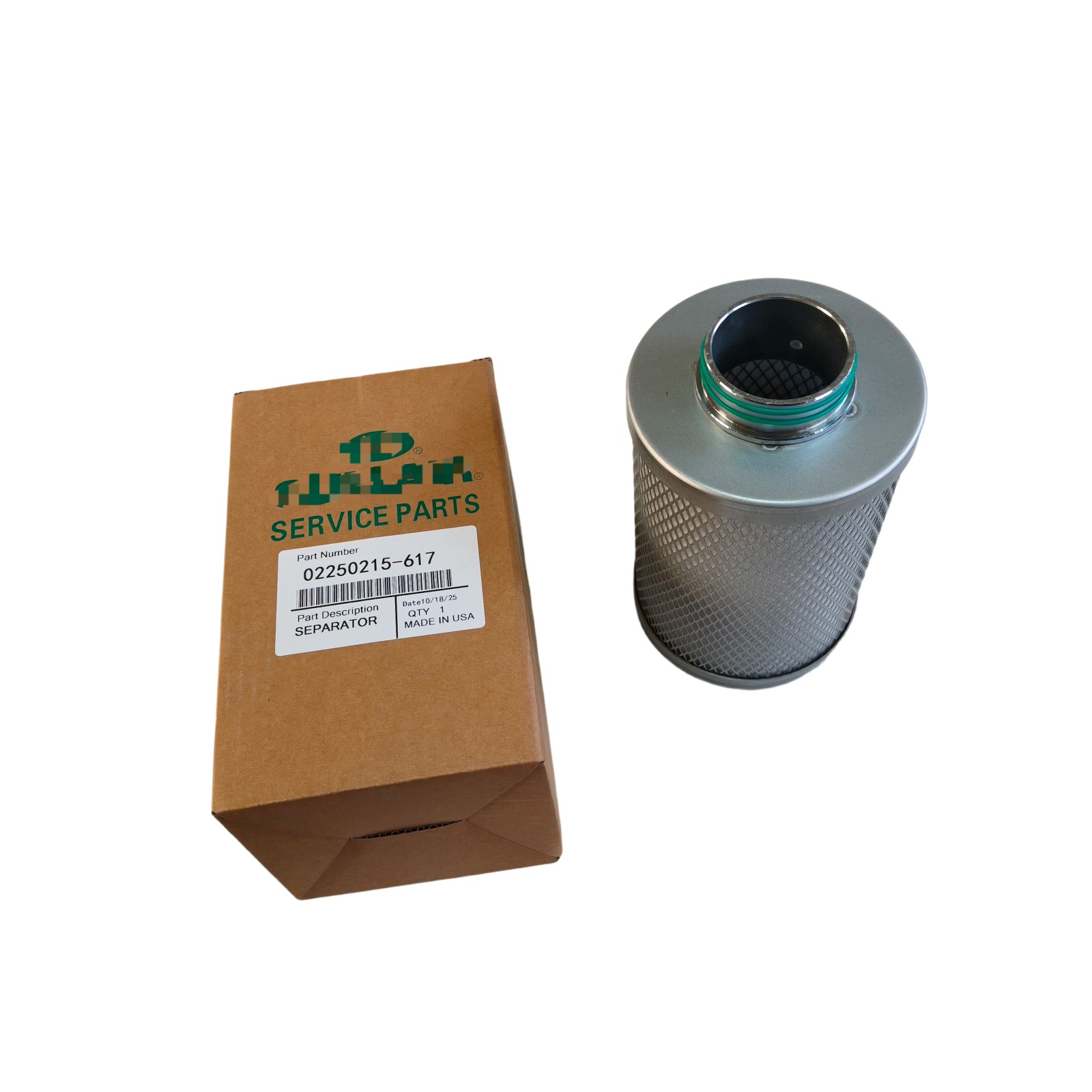 02250215-617 Oil Separator Element Suitable For Sullair Compressor Replacement