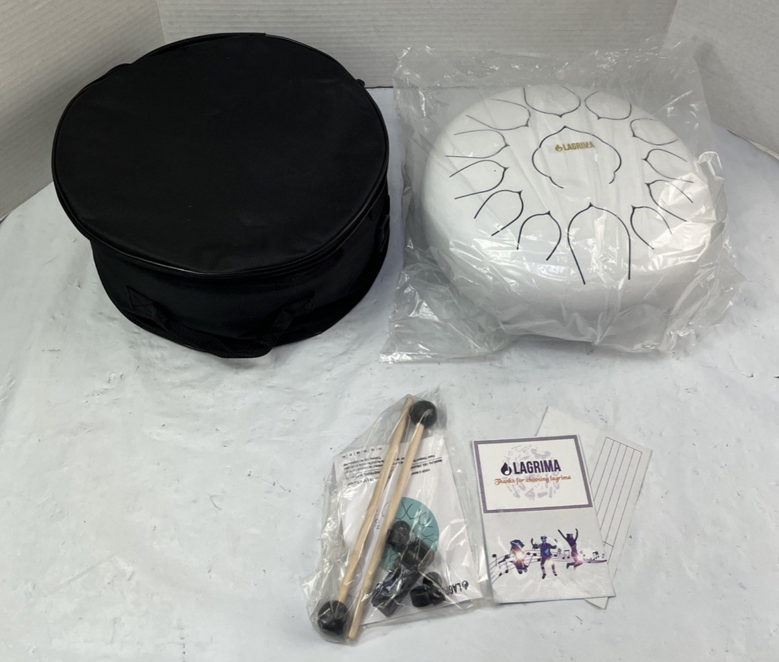 Lagrima Steel Drum White