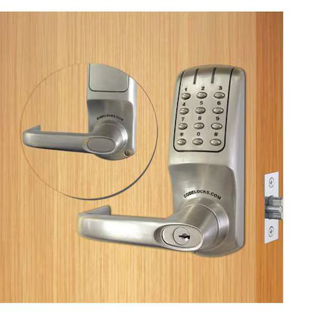 Codelocks Cl5210-Bs Electronic Key Lock, 3 Hr. Fire Rating