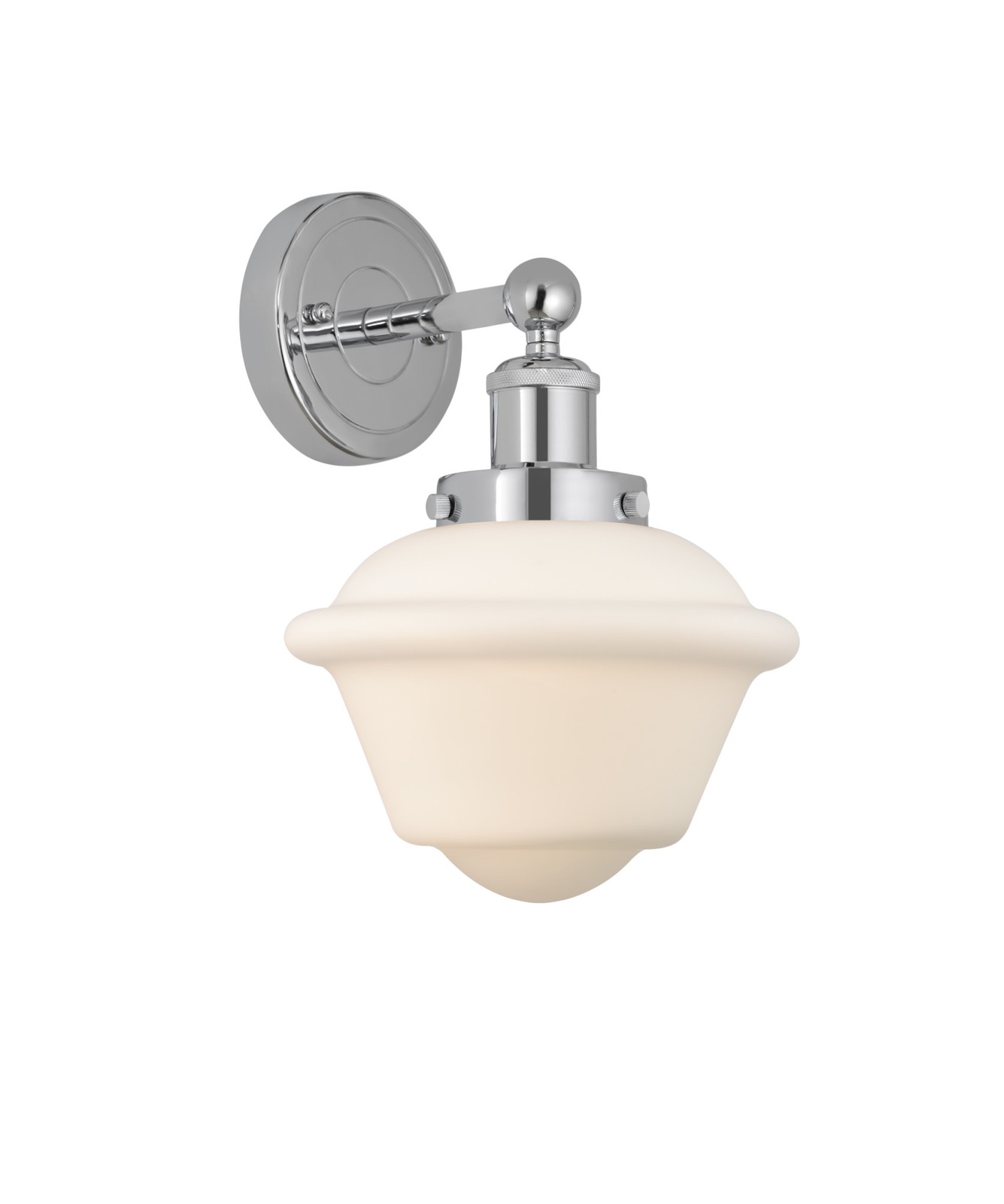 Innovations Lighting 616-1W-10-7 Oxford Sconce Oxford 10" Tall - White