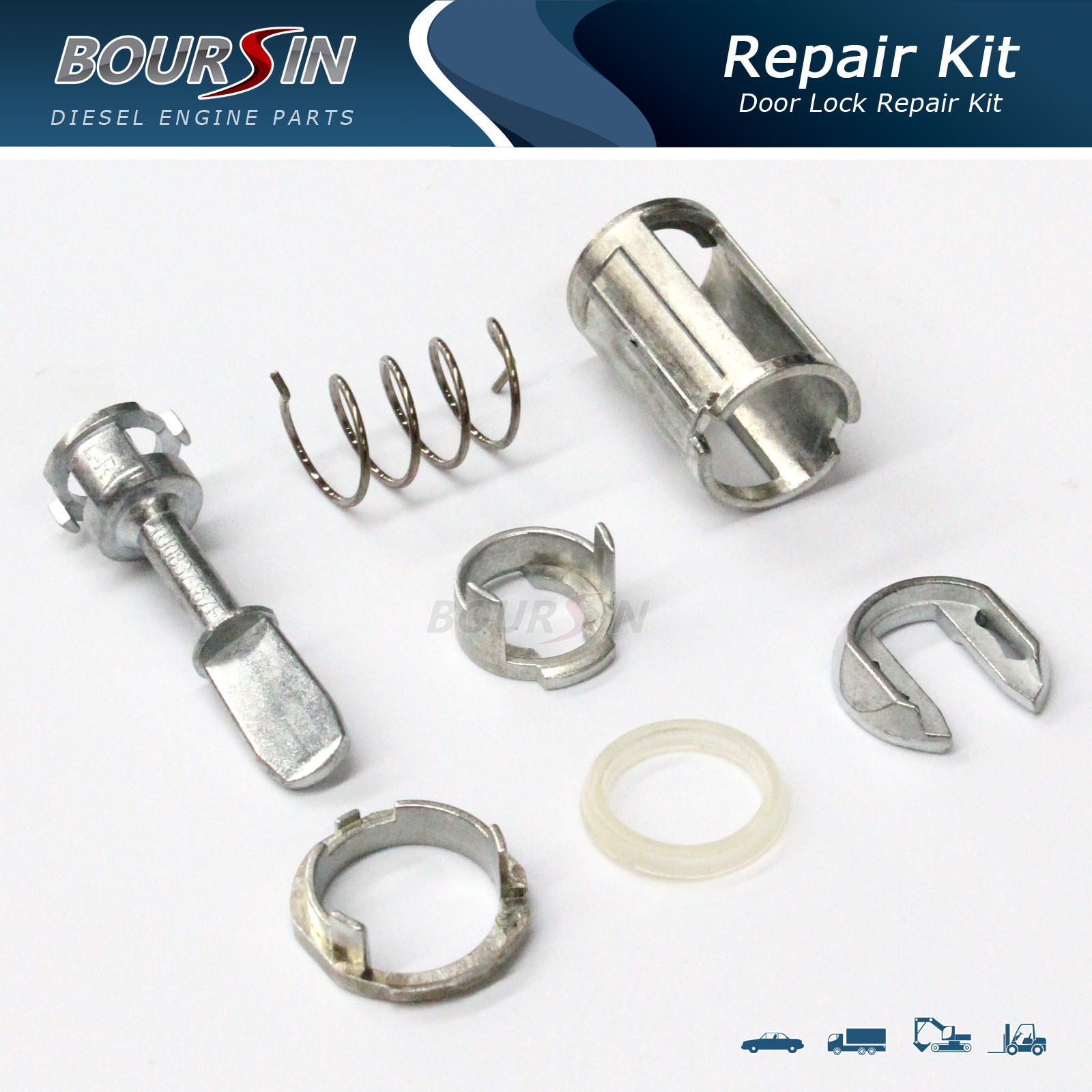 Door Lock Cylinder Barrel Repair Kit For VW Golf MK4 Bora - Front Left & Right