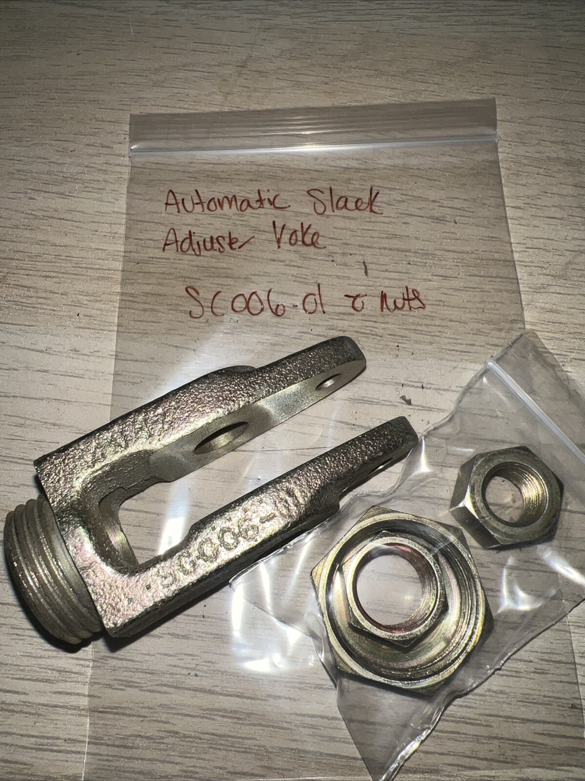 Automatic Slack Adjuster Yoke with Nuts SC006-01