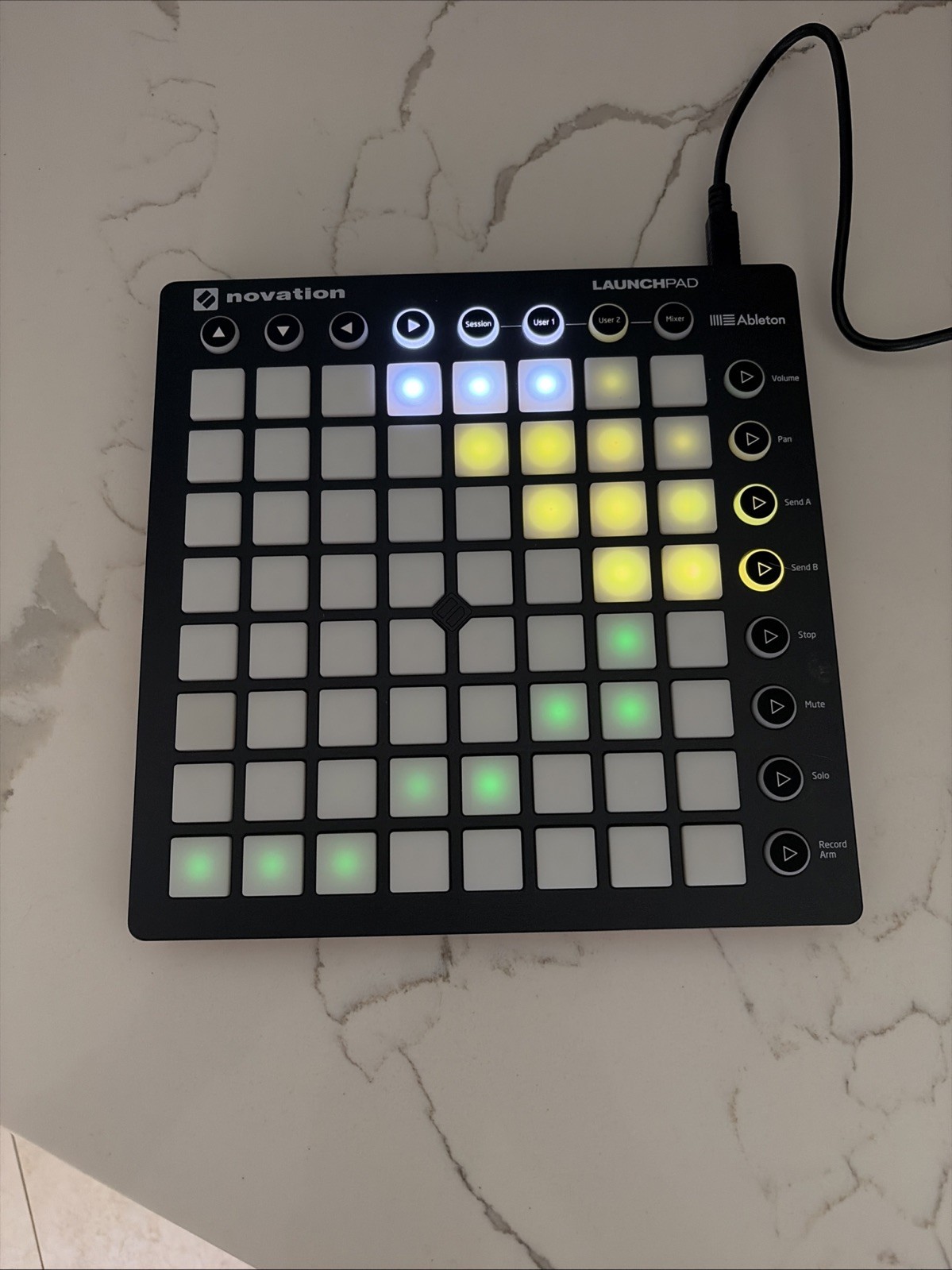 Novation Launchpad MK2 USB Midi Controller for Ableton 64 Velocity Pads TESTED!