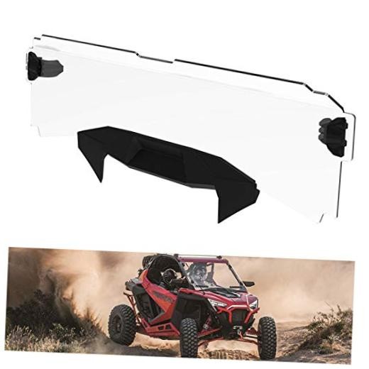 Hard Coat Poly Half Windshield for 2020-2024 Polaris RZR Pro XP, Pro R, Turbo