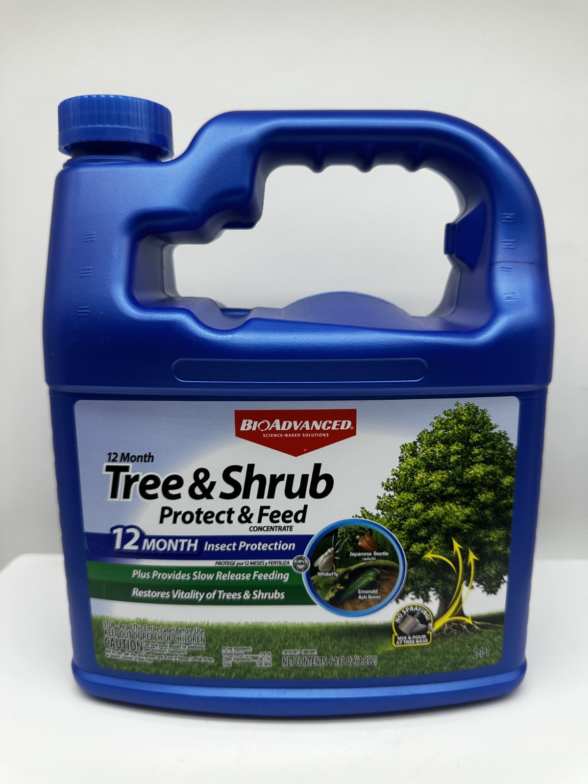 BioAdvanced Tree and Shrub, Concentrate_ protect and feed 64 oz