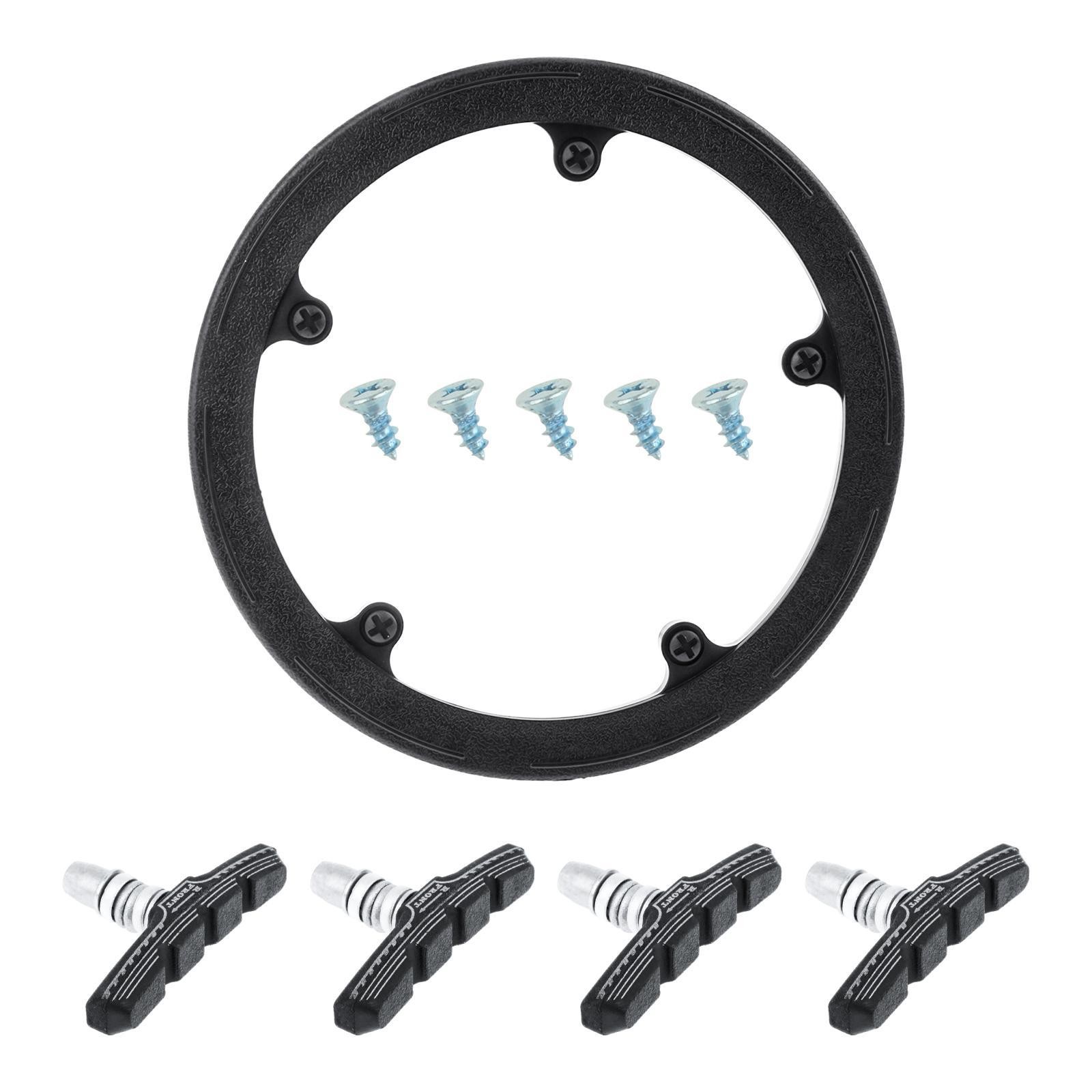 Bike Chain Wheel Protector Portable Chainwheel Easy to Install Bike Chain Guard