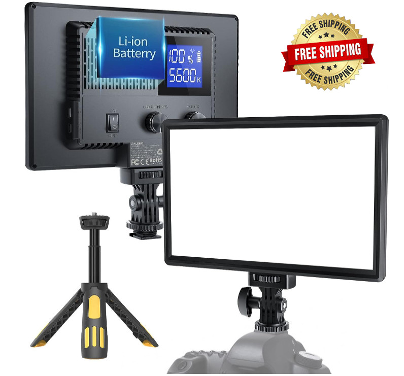 Luz led para fotografia video camara 116 LED potente de cámaras DSLR NUEVO