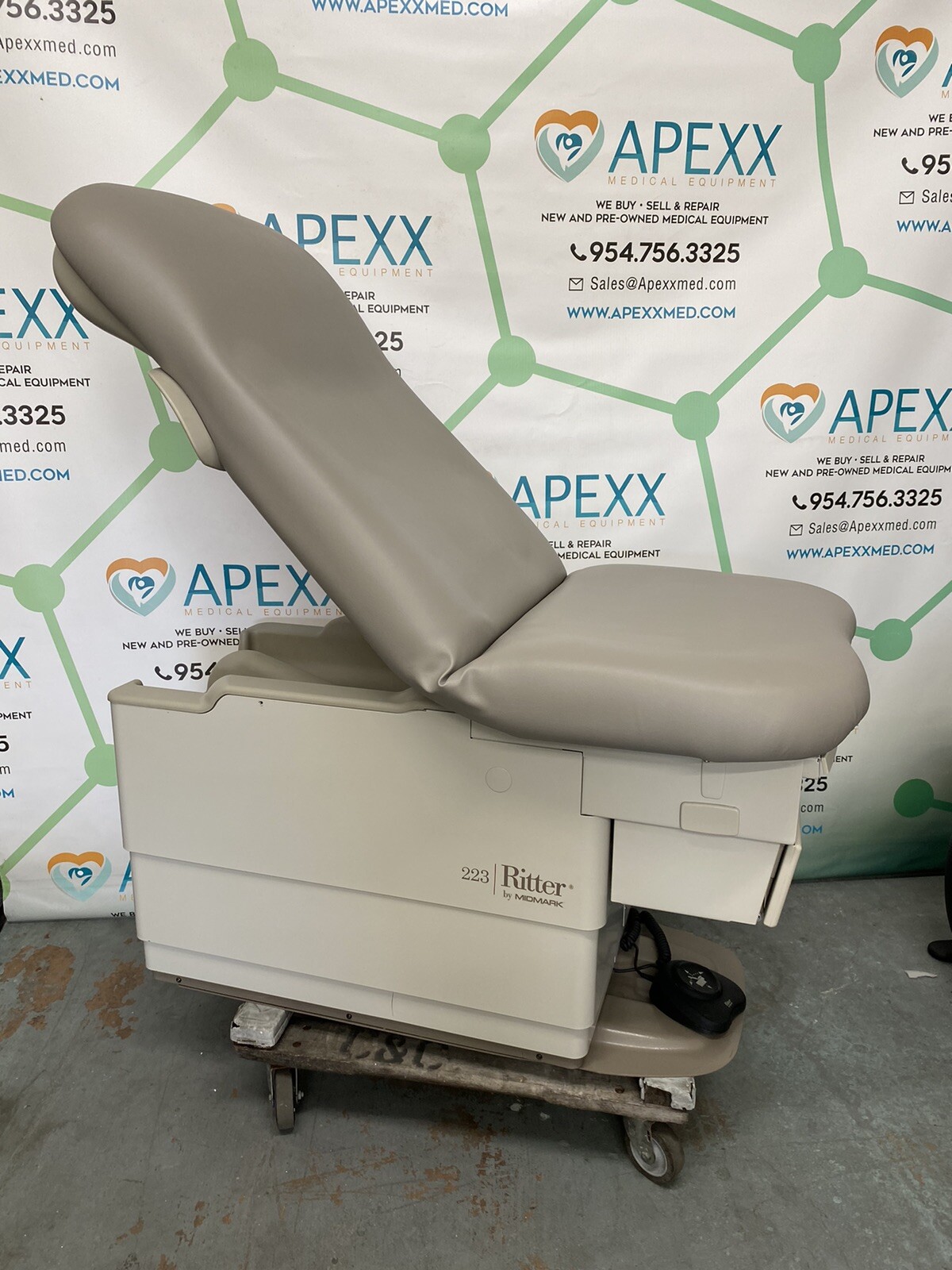 midmark 623 power table