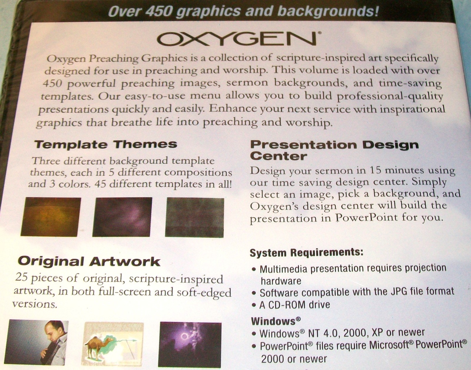 Oxygen: Multimedia Graphics - Volume 20 (CD-ROM, 2007) New Unopened!