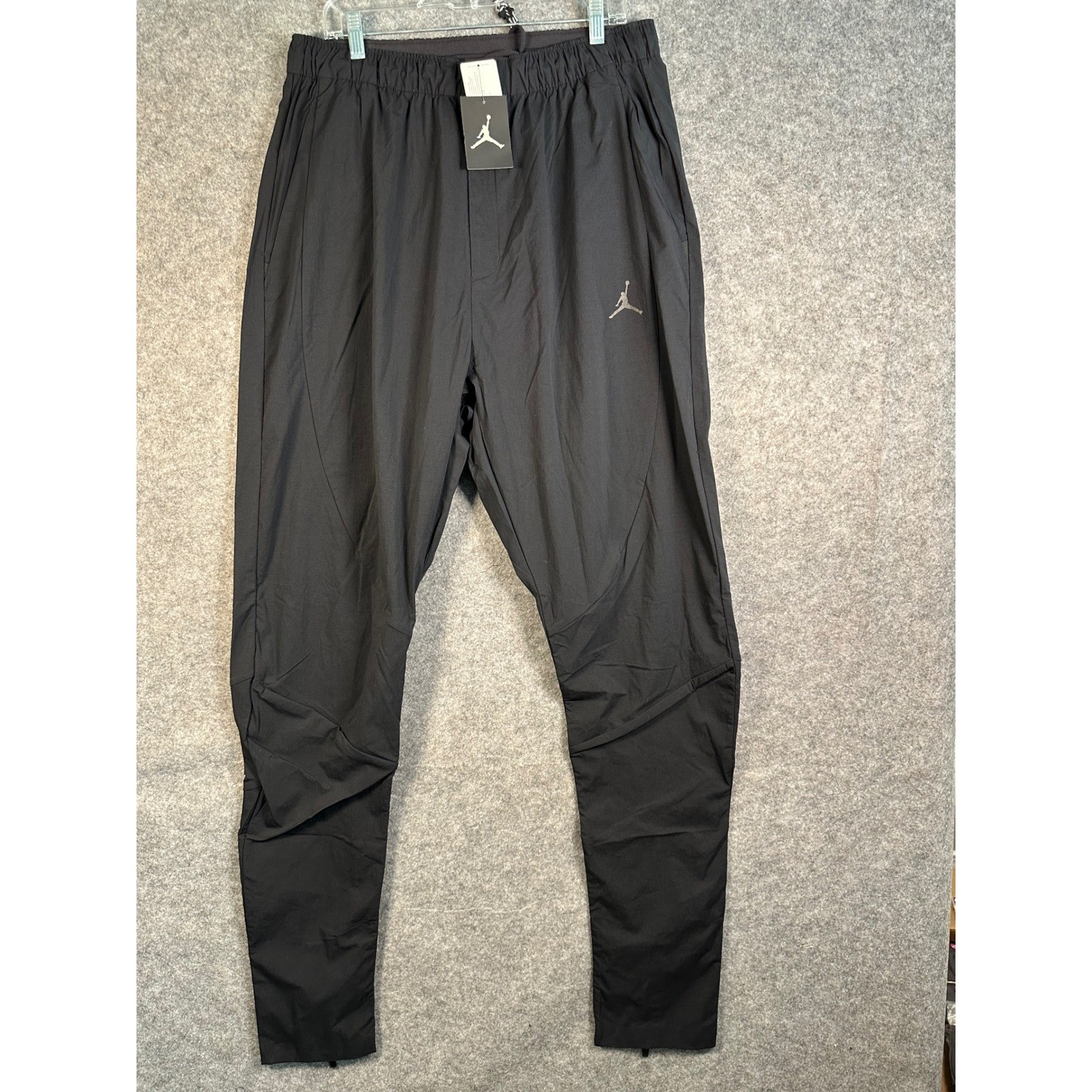Jordan Mens MJ Black Training Jogger Pants 860362-010 Size CUST1 NWT