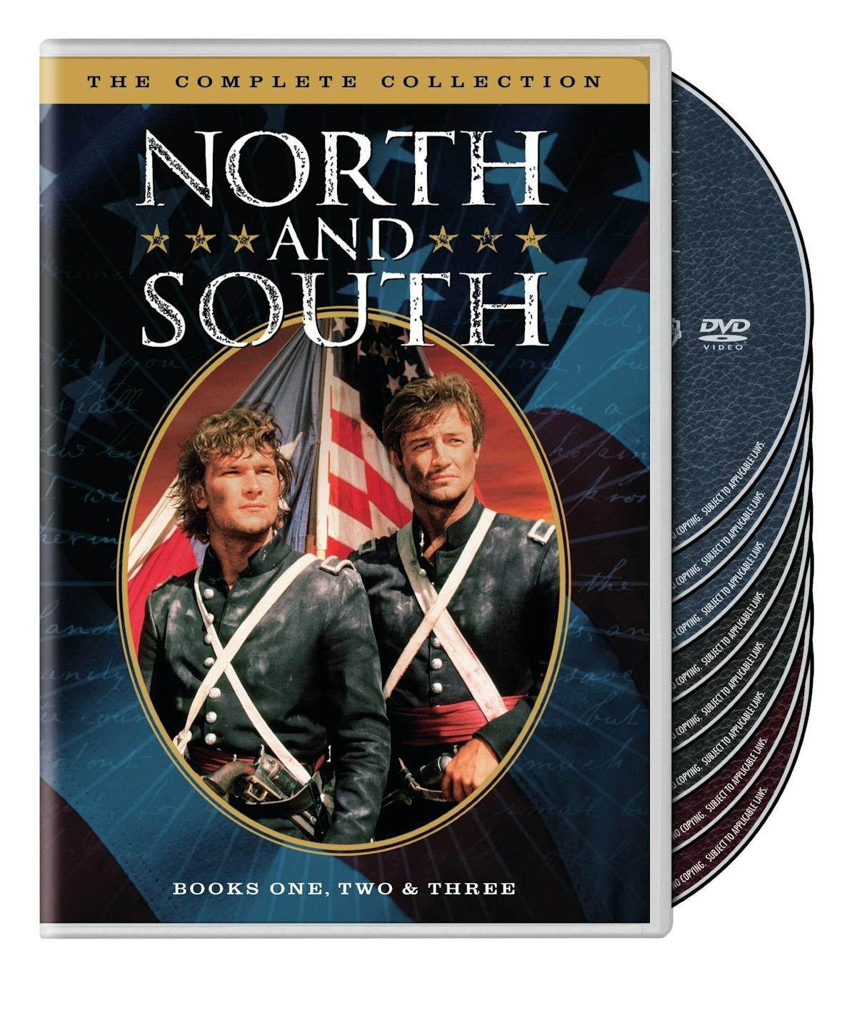 North and South The Complete Series DVD Patrick Swayze NEW