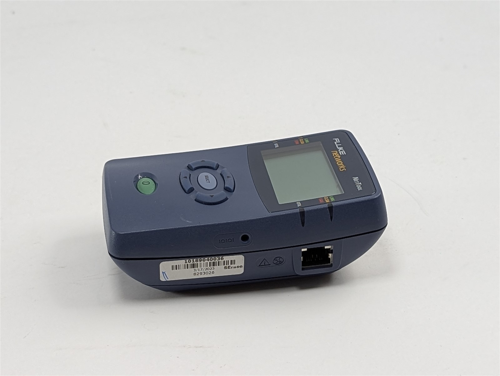 Fluke Networks NetTool 10/100 Inline Network Tester Cable & Link Analyzer