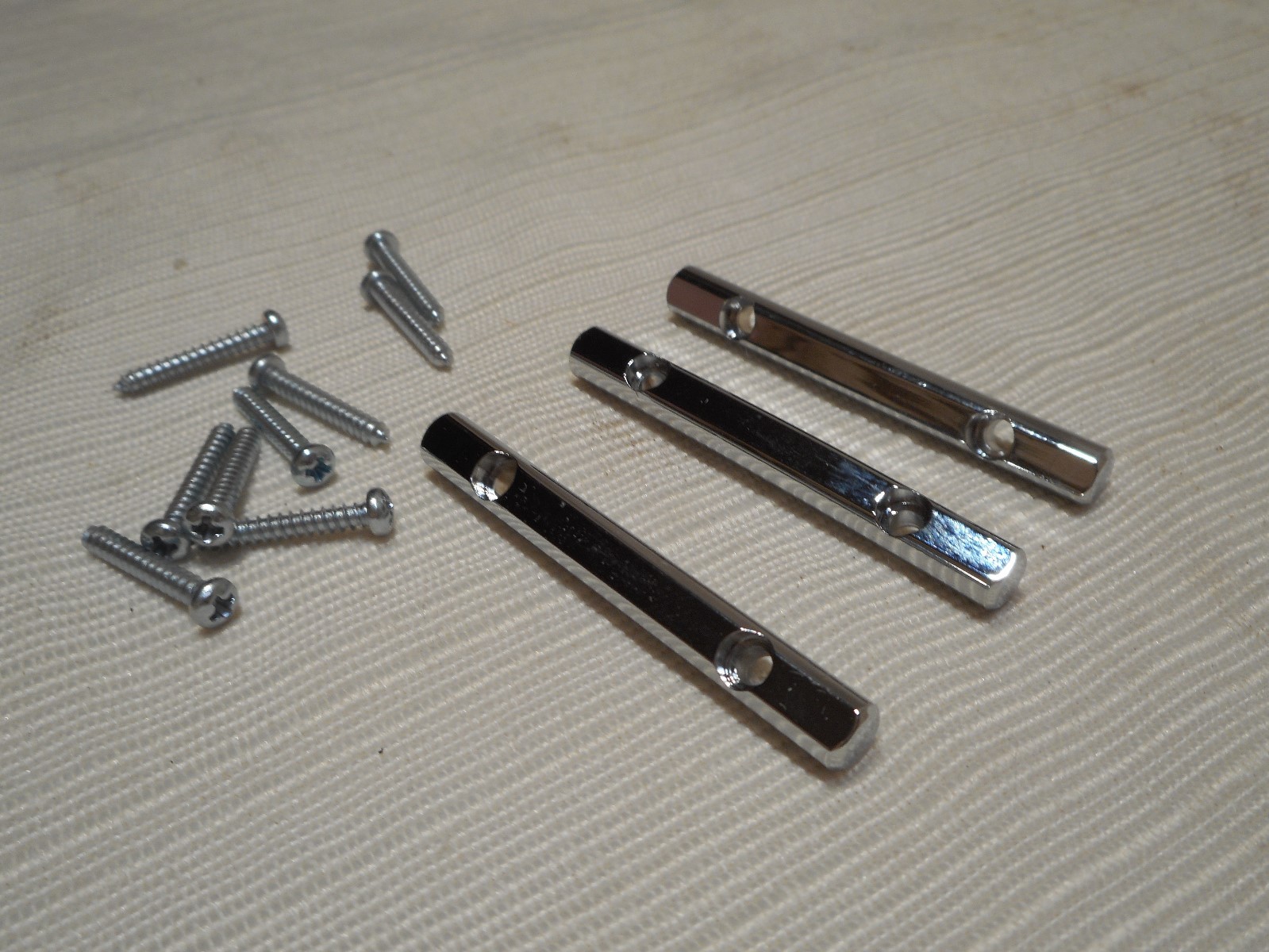 3 NEW CHROME SCHALLER GUITAR STRING TREES