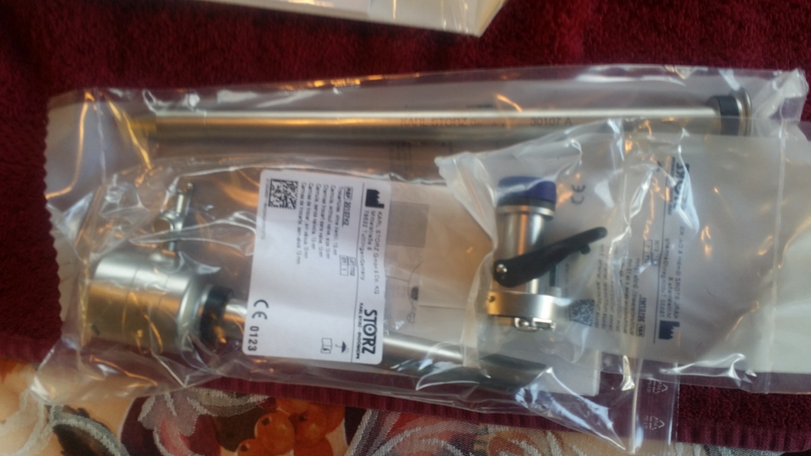 KARL STORZ 30107MA TROCAR & CANNULA,W/MULTI-FUNCTION VALVE