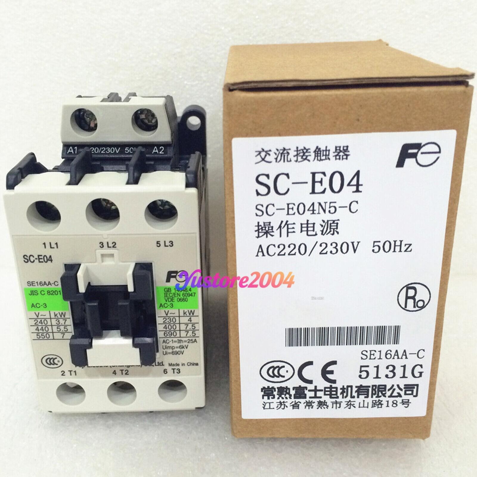1 Pc. New SC-E04 Contactor AC220V