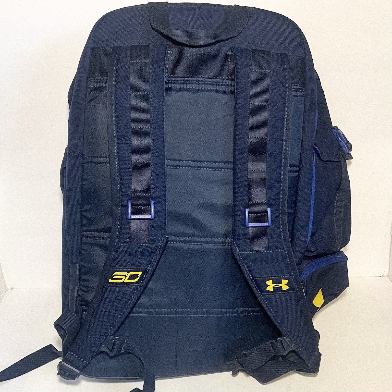 Under Armour UA Steph Curry Storm SC30 Backpack Undeniable Blue Large NBA Bag