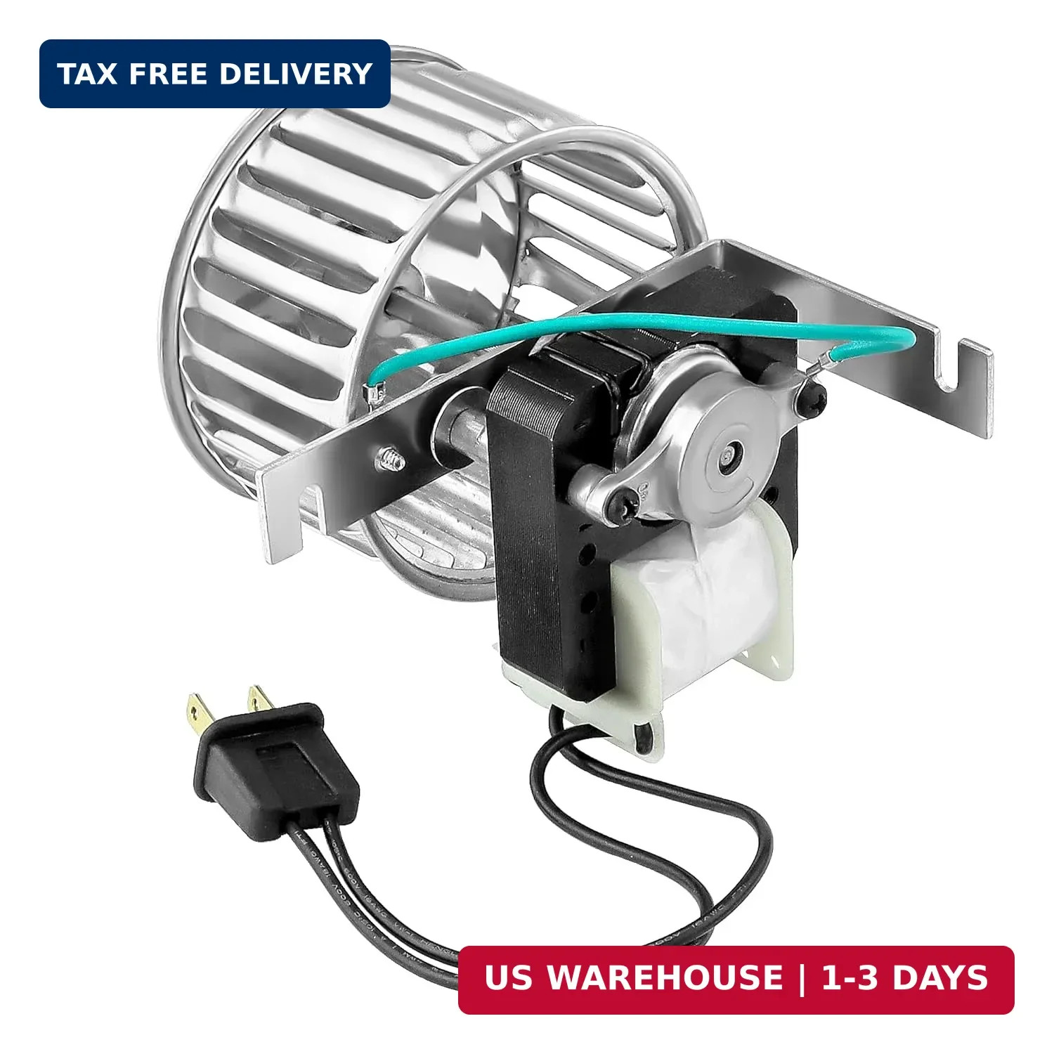 [Upgrade 100% Copper] 82229000 Bathroom Vent Fan Motor and Wheel Fit for Nu-Tone
