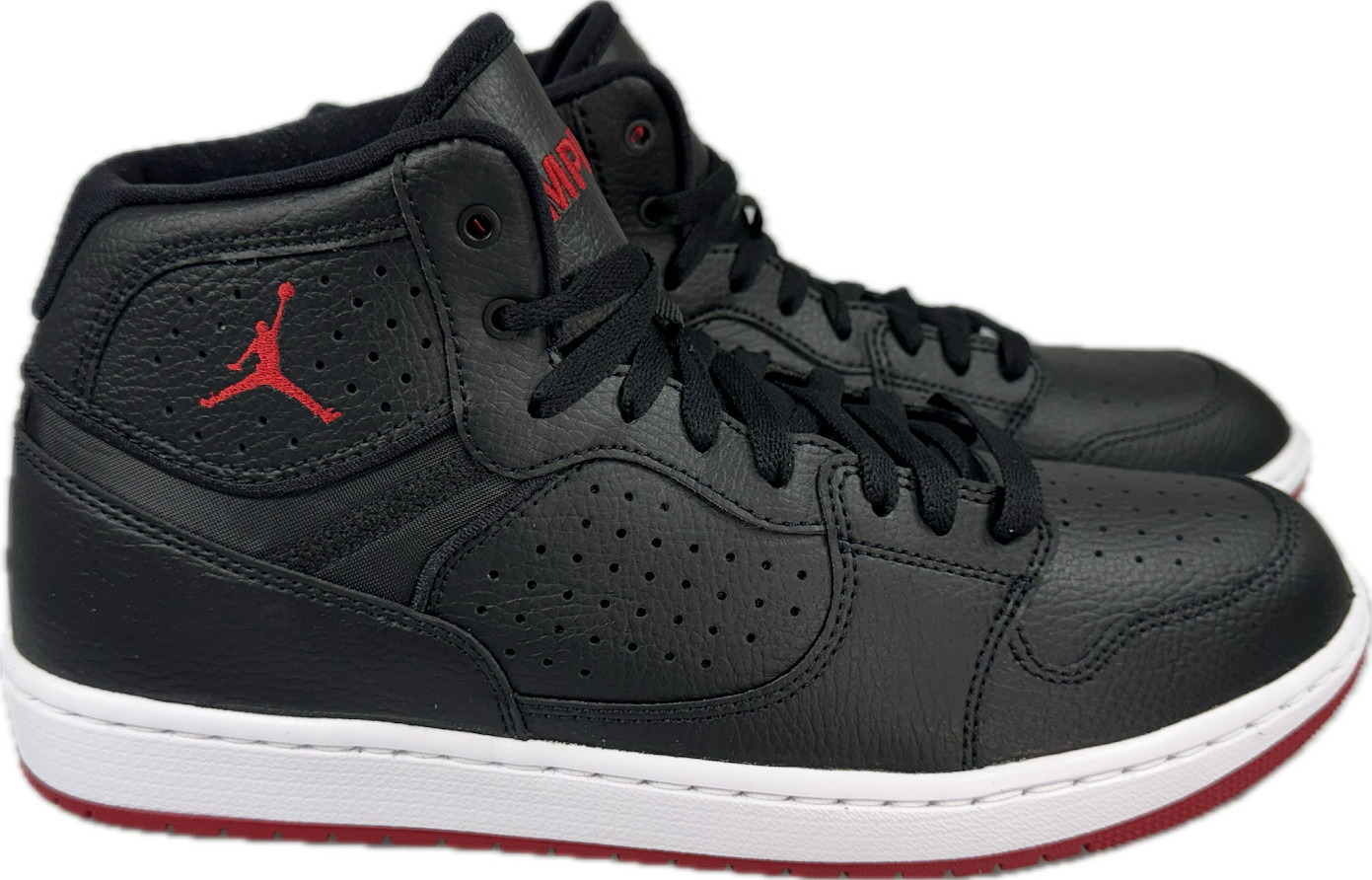 Nike Men's Air Jordan Access Black /Gym Red Basketball Shoes AR3762-001