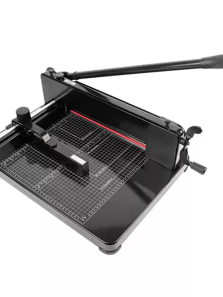 Heavy-Duty Paper Cutter Manual Paper Cutting Tool for Thick Layers A4