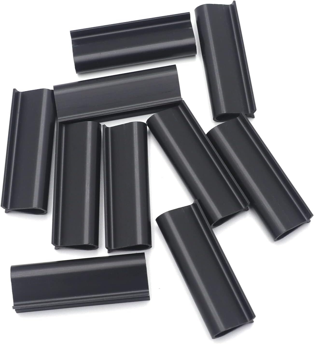 Black Mouting Bracket For Chain Link Fence View Blocking Privacy Tape Weave