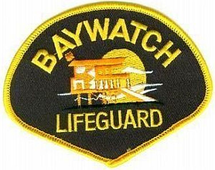 BAYWATCH LIFEGUARD PATCH - BAY06