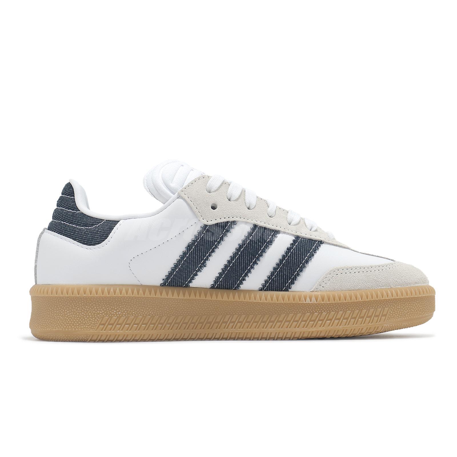 adidas Originals Samba XLG White Night Indigo Denim Men Unisex Casual JQ7440